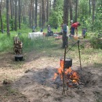 Вогонь палає, куліш вариться