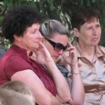 Грушецька Олена Іванівна, Яременко Лідія Андріївна та дочка Леоніда Михайловича Шануся