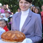 Хліб-сіль першій вчительці