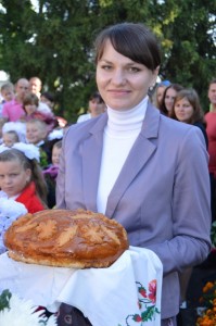 Хліб-сіль першій вчительці