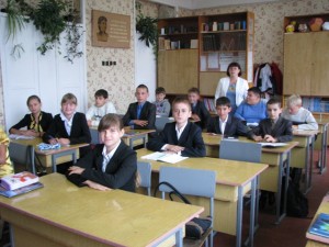 На уроці-презентації "Шевченко - художник"